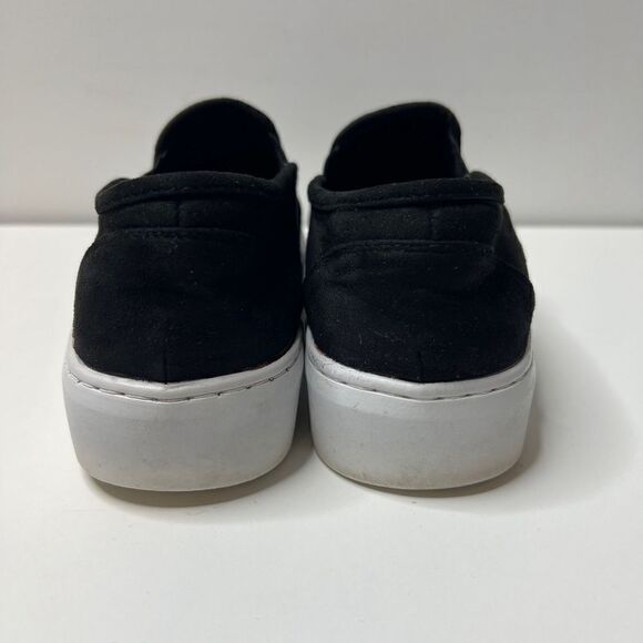 Steve Madden Sneakers Black Womens Size 38 (US 8) Faux Suede Comfort Shoes - Picture 8 of 10